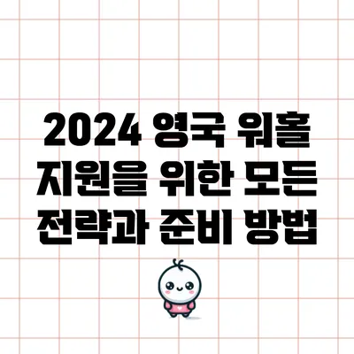 2024 영국 워홀 지원을 위한 모든 전략과 준비 방법
