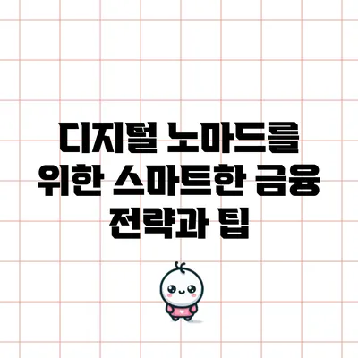 디지털 노마드를 위한 스마트한 금융 전략과 팁