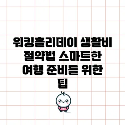 워킹홀리데이 생활비 절약법: 스마트한 여행 준비를 위한 팁
