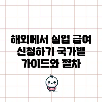 해외에서 실업 급여 신청하기: 국가별 가이드와 절차