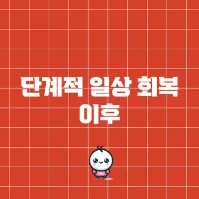 단계적 일상 회복 이후