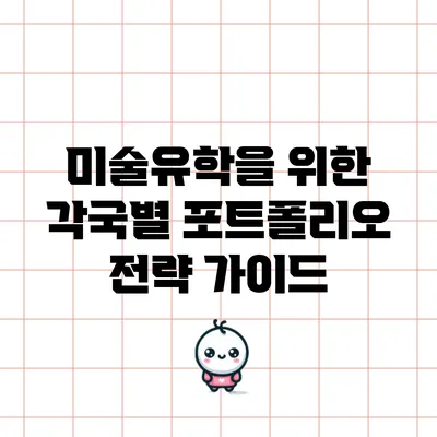 미술유학을 위한 각국별 포트폴리오 전략 가이드