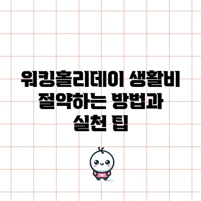 워킹홀리데이 생활비 절약하는 방법과 실천 팁