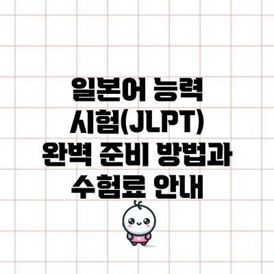 일본어 능력 시험(JLPT) 완벽 준비 방법과 수험료 안내
