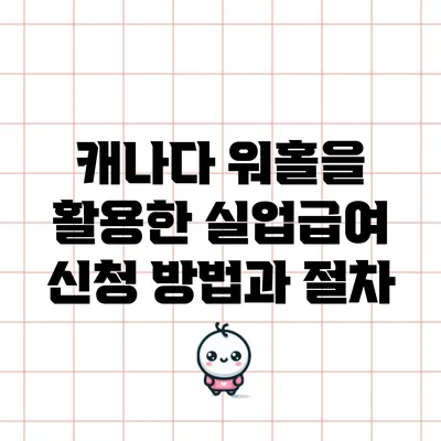캐나다 워홀을 활용한 실업급여 신청 방법과 절차